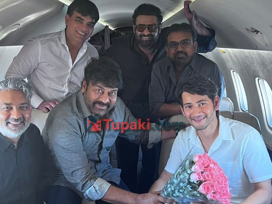 Tollywood Actors at Begumpet Airport